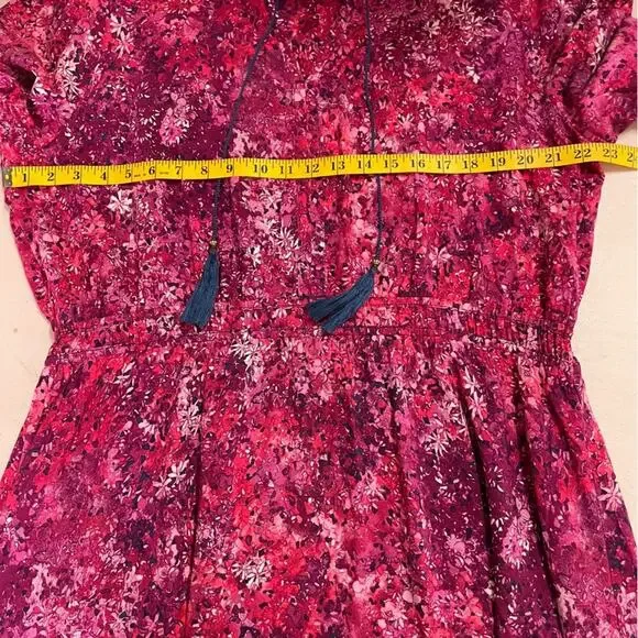 Frye & Co. Pink Peasant Western Maxi dress size XXL - Picture 10 of 11